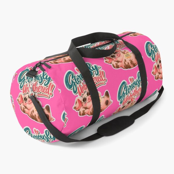 Item preview, GLORIOUSLY UNBOTHERED! BY NAGGINGSTICKERSCO. ROLL LIKE A PIG! COLLECTION | ELECTRIC PINK Edition | No.01 designed and sold by LaMaisonOfMY.