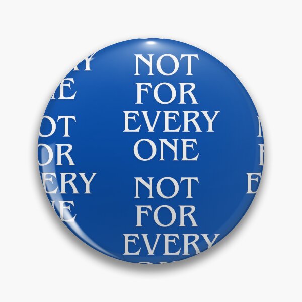Item preview, Not For Everyone — Statement Graphic designed and sold by ShopPersephone.