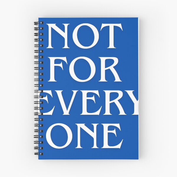 Item preview, Not For Everyone — Statement Graphic designed and sold by ShopPersephone.