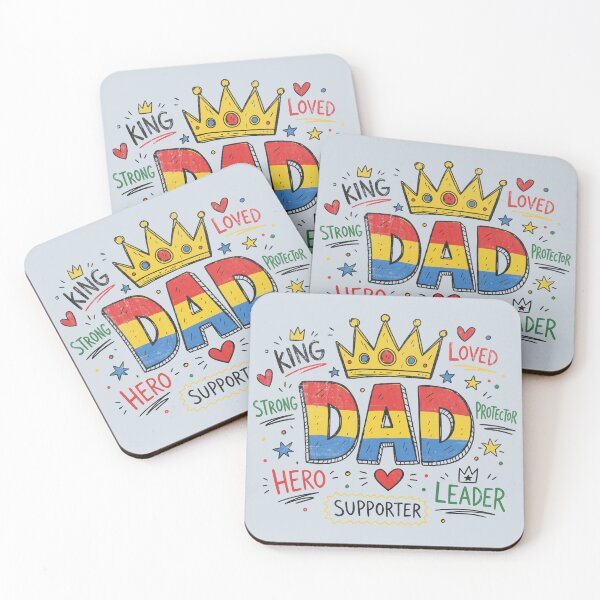 Item preview, King Dad Family Hero Tribute designed and sold by Studio Bootleg.