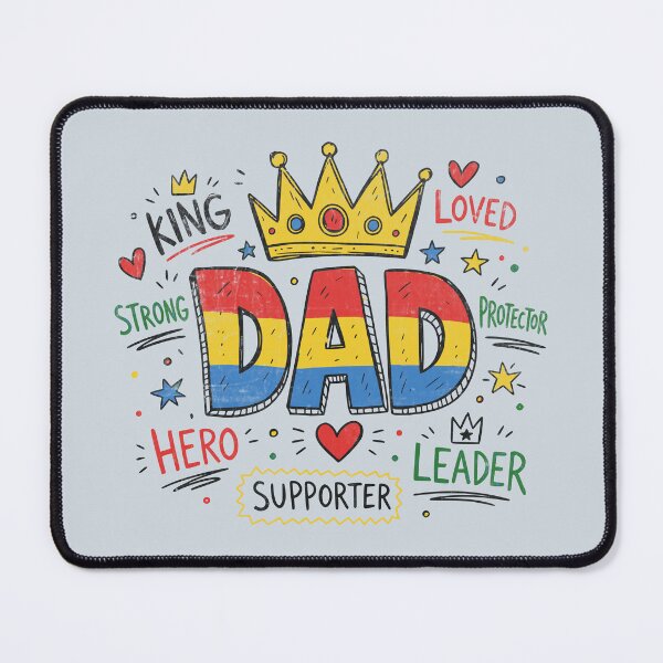 Item preview, King Dad Family Hero Tribute designed and sold by Studio Bootleg.