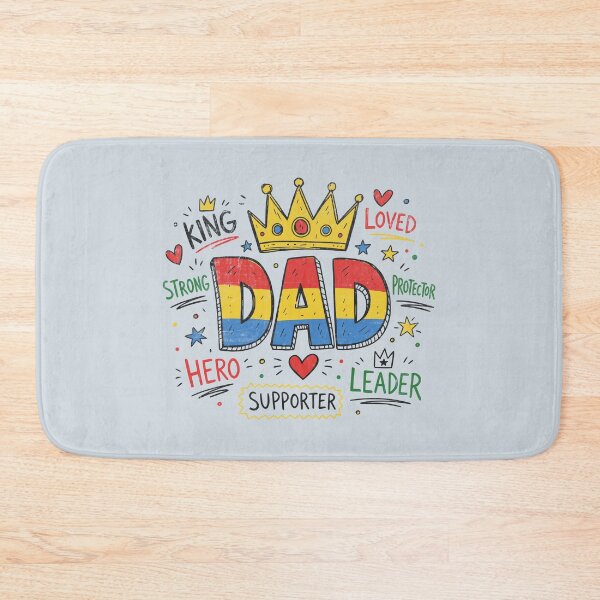Item preview, King Dad Family Hero Tribute designed and sold by Studio Bootleg.