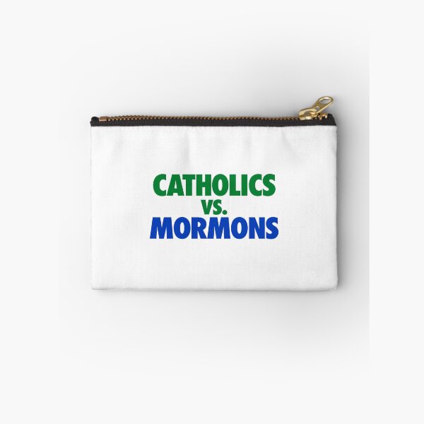 Item preview, Catholics vs Mormons Funny Religious Rivalry Quote designed and sold by ostenlee.