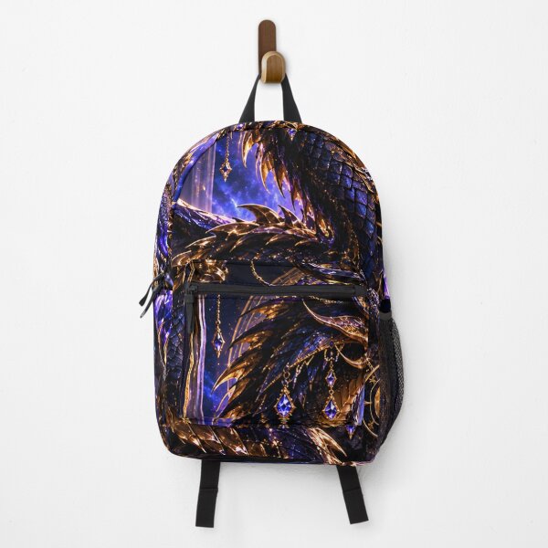 Item preview, Midnight Amethyst Dragon – Celestial Guardian designed and sold by PurvaNimfaMagic.