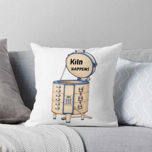 Item preview, Kiln Happens - Blue designed and sold by SamanthaLPottery.