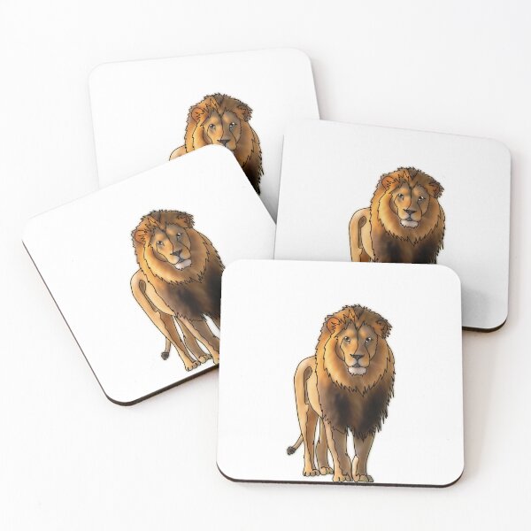 Item preview, Leon the Lion  – animalz designed and sold by Ashley’sAnimalz.