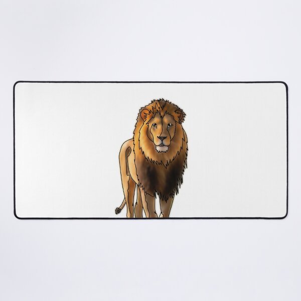 Item preview, Leon the Lion – animalz designed and sold by Ashley’sAnimalz.