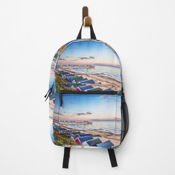 Item preview, Southwold Pier and Beach Huts at Sunset, Suffolk, England designed and sold by Paul Thompson Photography.