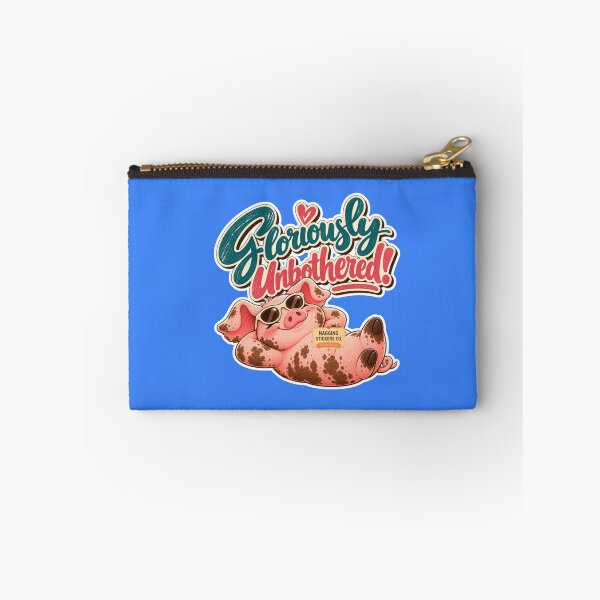 Item preview, GLORIOUSLY UNBOTHERED! BY NAGGINGSTICKERSCO. ROLL LIKE A PIG! COLLECTION | ELECTRIC BLUE Edition | No.01 designed and sold by LaMaisonOfMY.