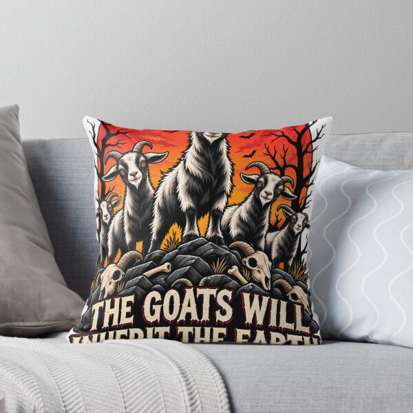 Item preview, Goats will inherit the earth funny takeover designed and sold by DisorderlyDigital.