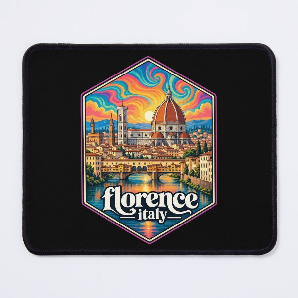 Item preview, Florence Italy Trippy Art designed and sold by TomFrontierArt.