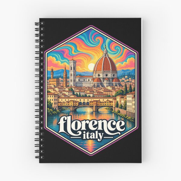 Item preview, Florence Italy Trippy Art designed and sold by TomFrontierArt.