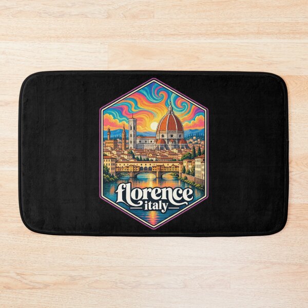 Item preview, Florence Italy Trippy Art designed and sold by TomFrontierArt.
