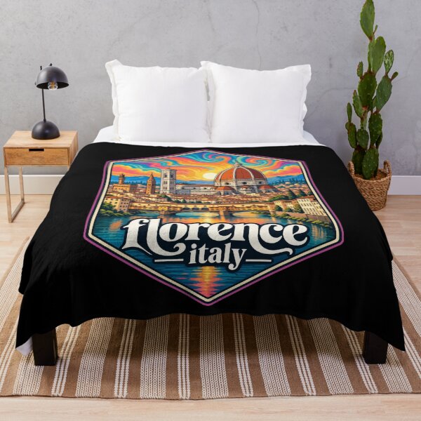 Item preview, Florence Italy Trippy Art designed and sold by TomFrontierArt.