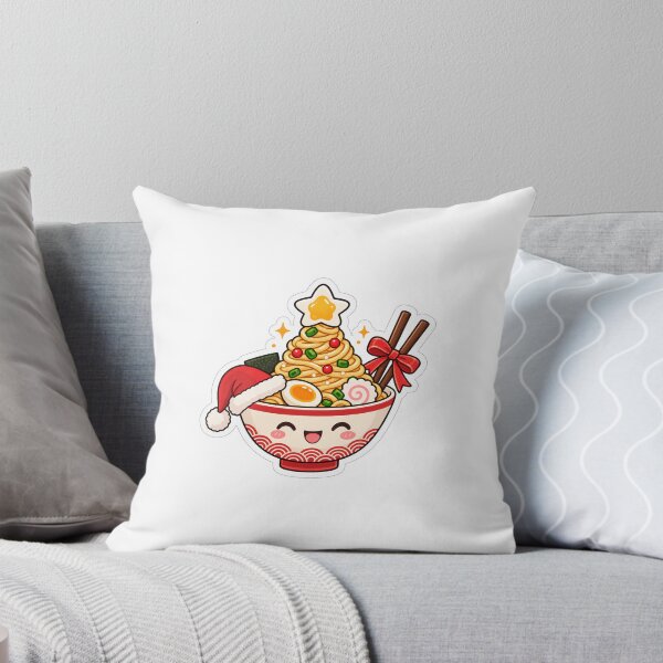 Item preview, Cute Kawaii Noodle Bowl with Red Bow designed and sold by naruto4925.