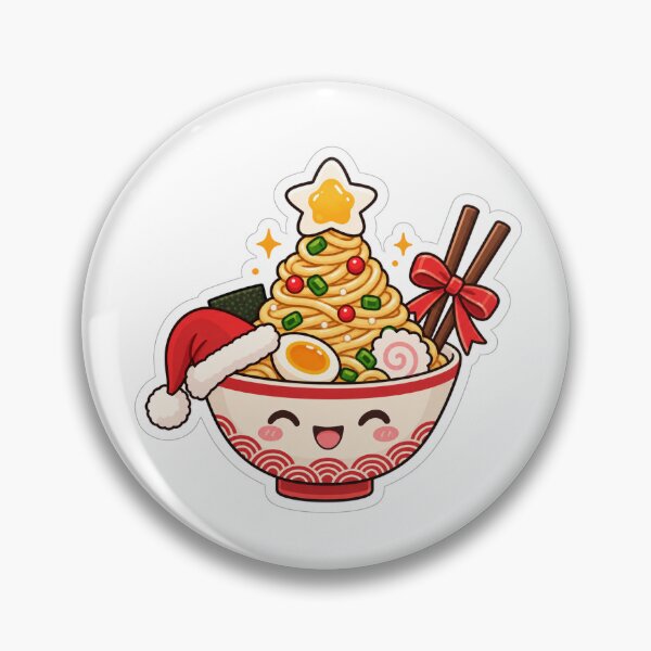 Item preview, Cute Kawaii Noodle Bowl with Red Bow designed and sold by naruto4925.