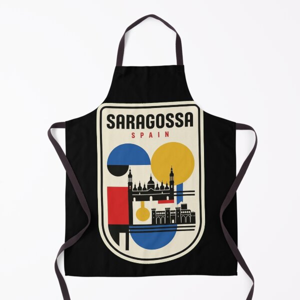 Item preview, Retro Saragossa Bauhaus Geometric Skyline designed and sold by k3rstman1.