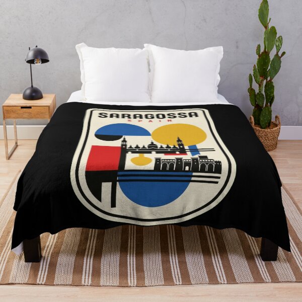 Item preview, Retro Saragossa Bauhaus Geometric Skyline designed and sold by k3rstman1.