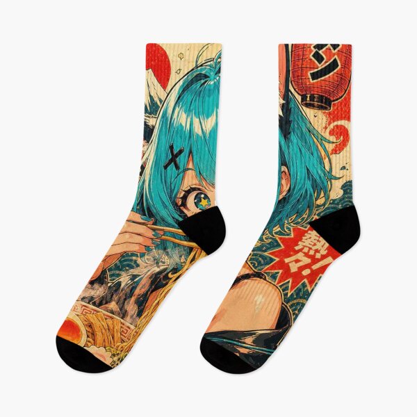 Item preview, Cat Girl Eating Ramen designed and sold by gloriacorear.