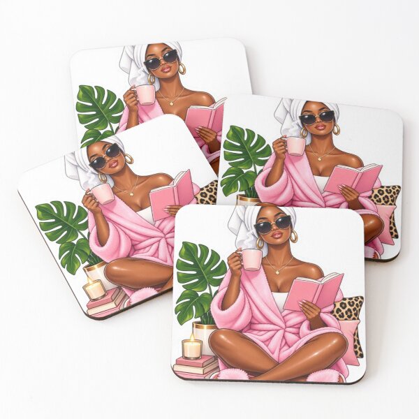 Item preview, Girly Aesthetic Sticker Pack | Self-Care & Glam Digital Stickers designed and sold by Debbydesign.