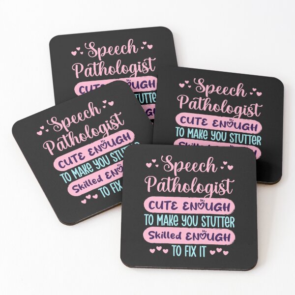 Item preview, Speech Pathologist Cute Enough to Make You Stutter designed and sold by jaygo.