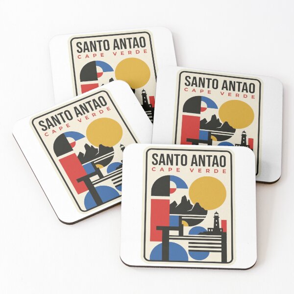 Item preview, Retro Santo Antao Bauhaus Geometric Skyline designed and sold by k3rstman1.