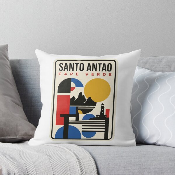 Item preview, Retro Santo Antao Bauhaus Geometric Skyline designed and sold by k3rstman1.