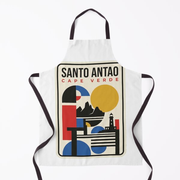 Item preview, Retro Santo Antao Bauhaus Geometric Skyline designed and sold by k3rstman1.
