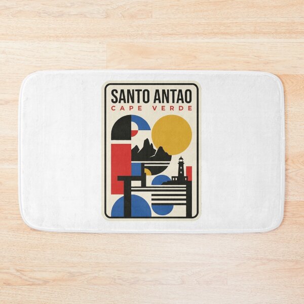 Item preview, Retro Santo Antao Bauhaus Geometric Skyline designed and sold by k3rstman1.