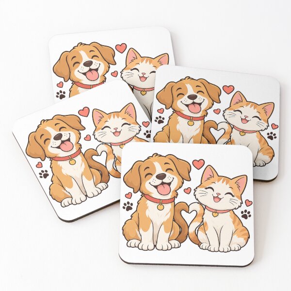 Item preview, Dog and Cat Best Friends designed and sold by A Light Worker.