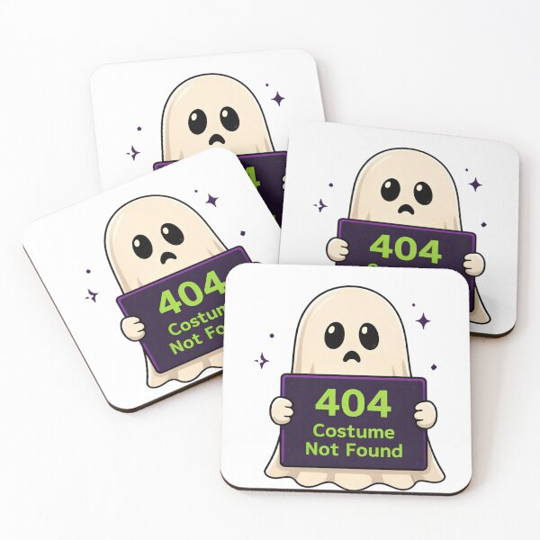 Item preview, 404 Costume Not Found Cute Halloween Ghost designed and sold by aysenism.