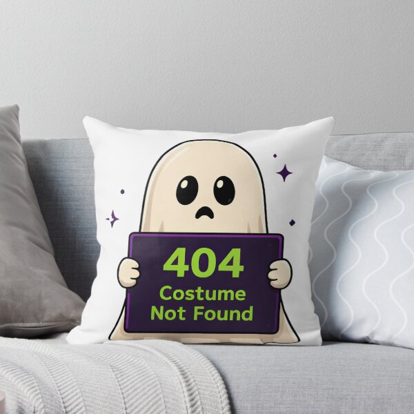 Item preview, 404 Costume Not Found Cute Halloween Ghost designed and sold by aysenism.