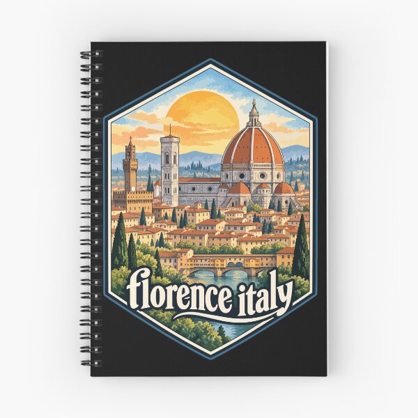 Item preview, Florence Italy Watercolor Art Travel designed and sold by TomFrontierArt.