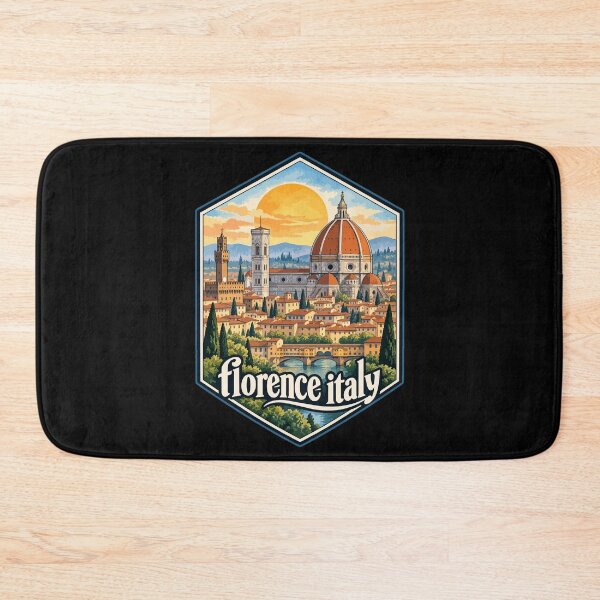 Item preview, Florence Italy Watercolor Art Travel designed and sold by TomFrontierArt.