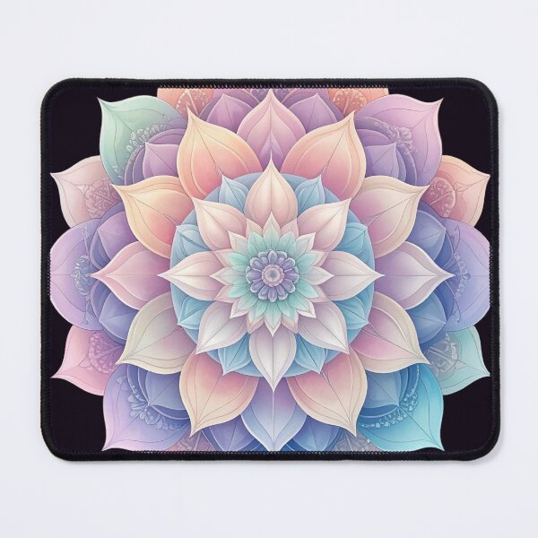 Item preview, Pastel Flowers Mandala designed and sold by LiskoDesign.