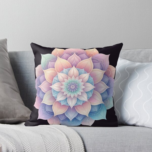Item preview, Pastel Flowers Mandala designed and sold by LiskoDesign.