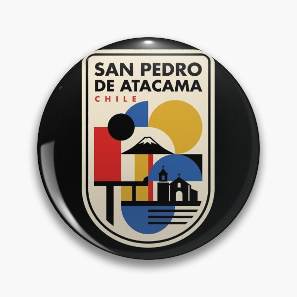 Item preview, Retro San Pedro De Atacama Bauhaus Geometric Skyline designed and sold by k3rstman1.