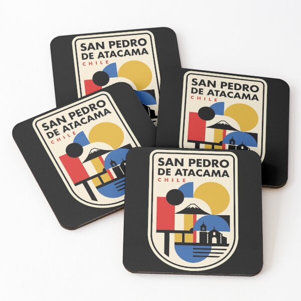 Item preview, Retro San Pedro De Atacama Bauhaus Geometric Skyline designed and sold by k3rstman1.