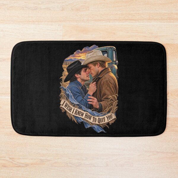 Item preview, I Wish I Knew How To Quit You - Brokeback Mountain designed and sold by mmromance.