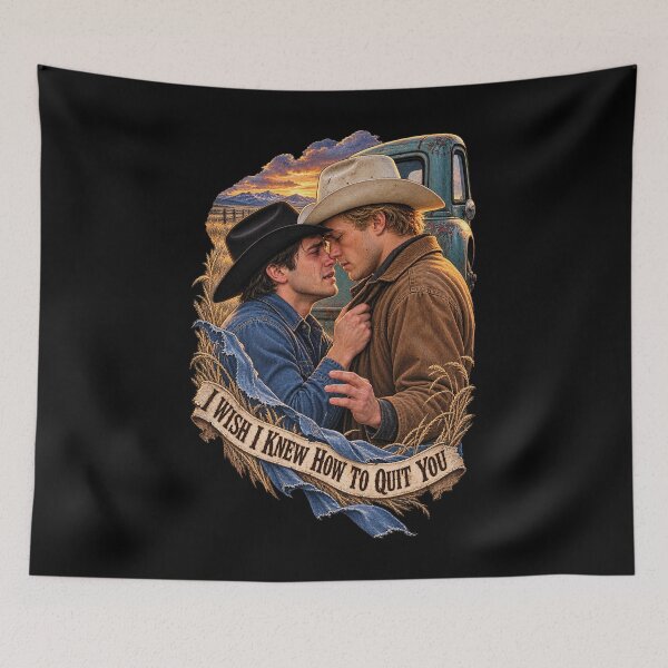 Item preview, I Wish I Knew How To Quit You - Brokeback Mountain designed and sold by mmromance.