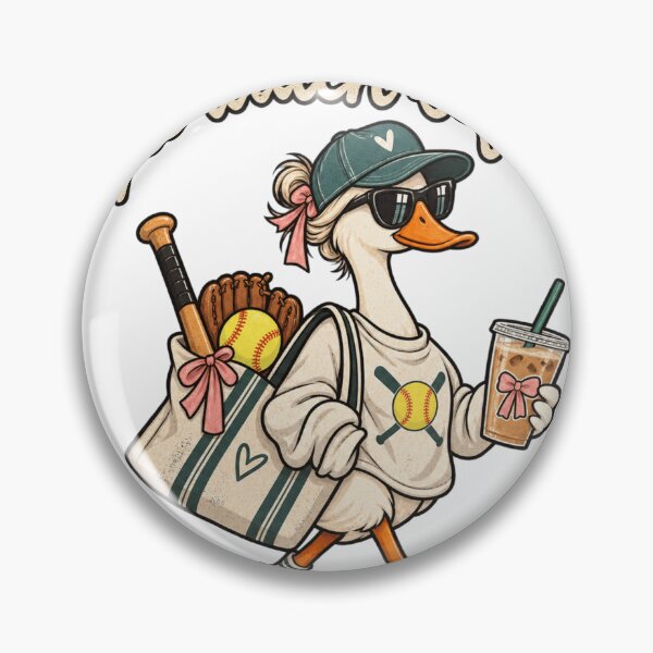 Item preview, Off to Watch Softball – Funny Softball Mom Goose Sports Lover designed and sold by GAIDREDA.