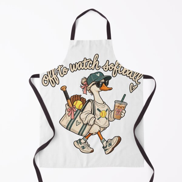 Item preview, Off to Watch Softball – Funny Softball Mom Goose Sports Lover designed and sold by GAIDREDA.