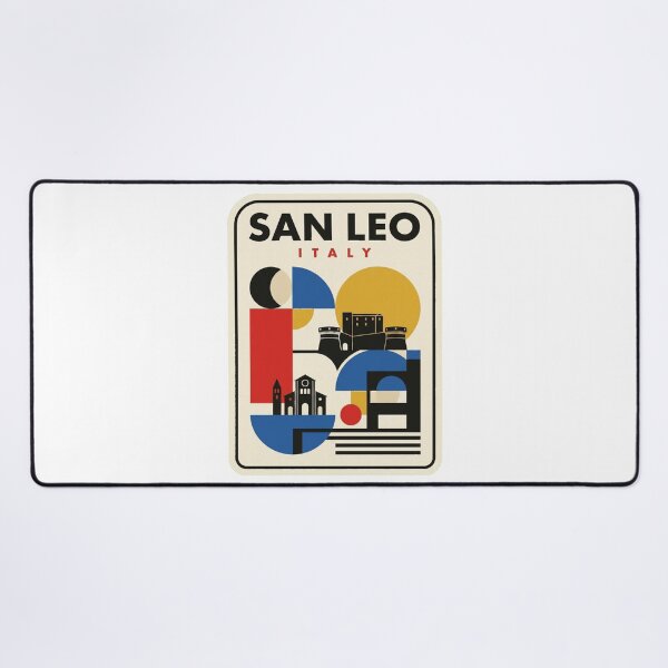 Item preview, Retro San Leo Bauhaus Geometric Skyline designed and sold by k3rstman1.