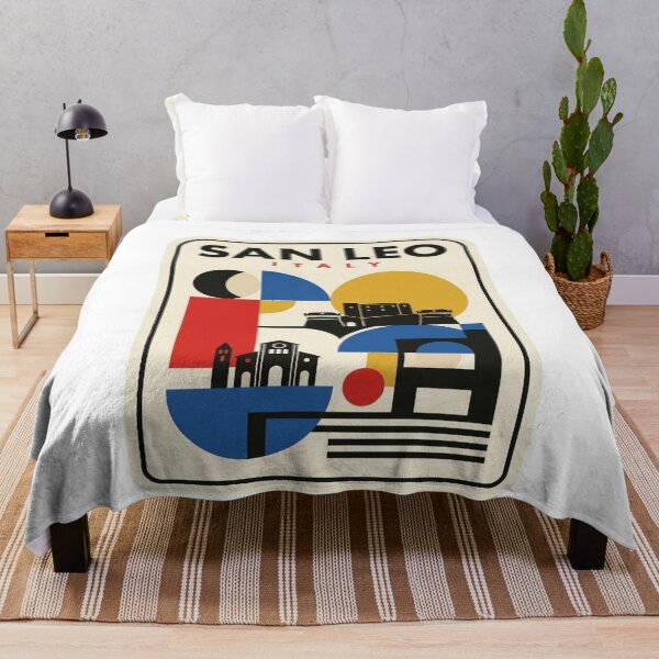 Item preview, Retro San Leo Bauhaus Geometric Skyline designed and sold by k3rstman1.