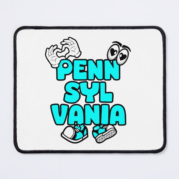 Item preview, PENNSYLVANIA Vintage Cartoon Retro Comic designed and sold by NFTWords.