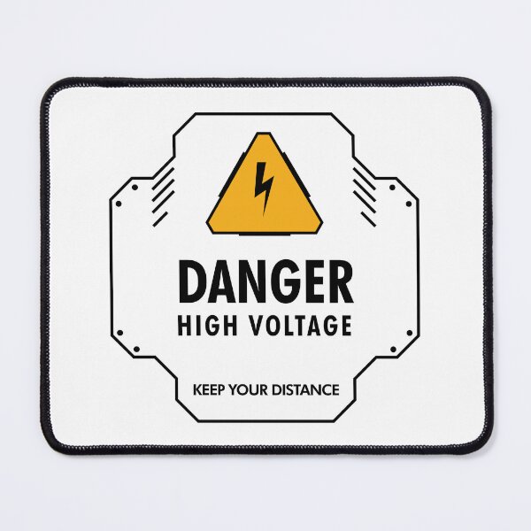 Item preview, Sci-Fi Danger High Voltage Sign designed and sold by Amir Hossein Saadat.