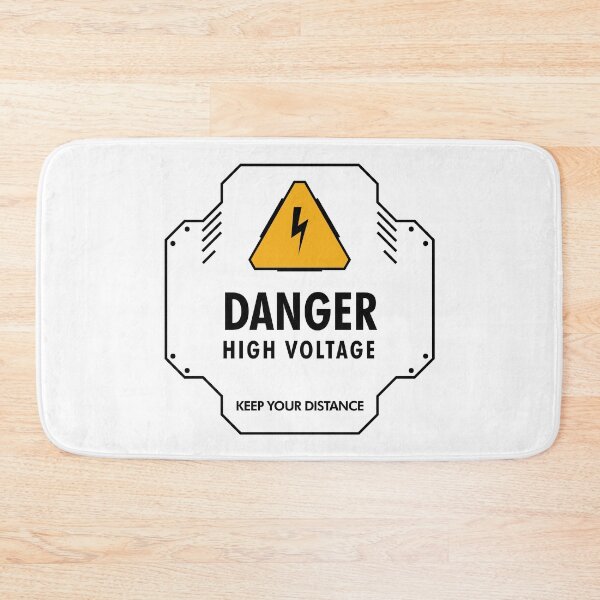 Item preview, Sci-Fi Danger High Voltage Sign designed and sold by Amir Hossein Saadat.