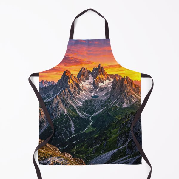 Item preview, Stunning Alpine Sunset Mountain Landscape designed and sold by gloriacorear.