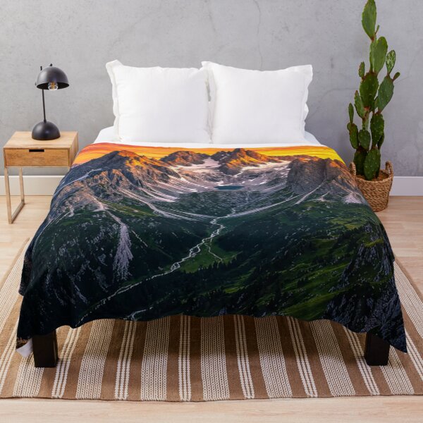 Item preview, Stunning Alpine Sunset Mountain Landscape designed and sold by gloriacorear.