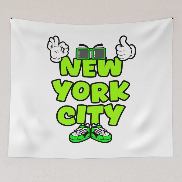 Item preview, NEW YORK CITY Typography Funny Vintage designed and sold by NFTWords.